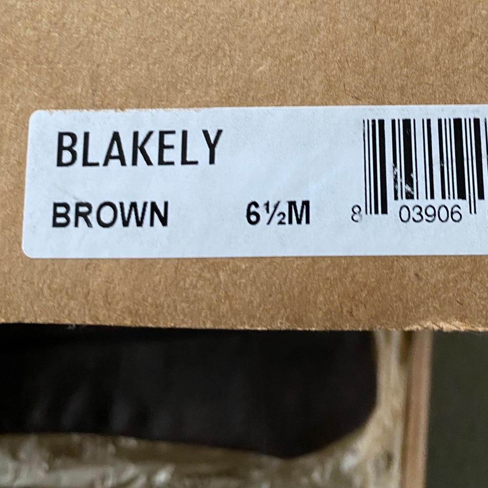 Knee high brown boots
